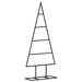 Metal Christmas Tree for Decoration in Black 60cm - Little and Giant Explorers vidaXL