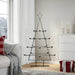 Metal Christmas Tree for Decoration with Tealight Holders 140cm - Little and Giant Explorers vidaXL