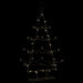 Metal Christmas Tree for Decoration with Tealight Holders 140cm - Little and Giant Explorers vidaXL