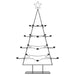 Metal Christmas Tree for Decoration with Tealight Holders 140cm - Little and Giant Explorers vidaXL