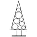 Metal Christmas Tree in Black 60cm - Little and Giant Explorers vidaXL