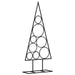 Metal Christmas Tree in Black 60cm - Little and Giant Explorers vidaXL