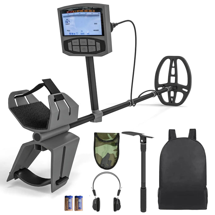 Metal Detector with Higher Accuracy IP68 and LCD Display - Little and Giant Explorers Outsunny