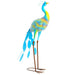 Metal Peacock Garden Statue – Multicolour | Hand-Painted - Weather-Resistant OUTSUNNY - Little and Giant Explorers Outsunny