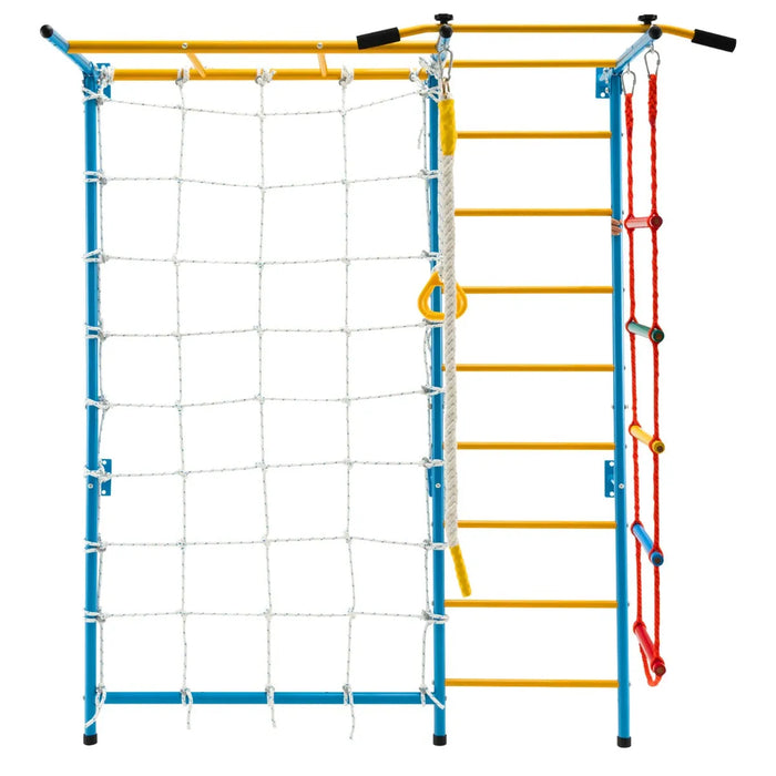 7-in-1 Indoor Wall Climbing Gym Set