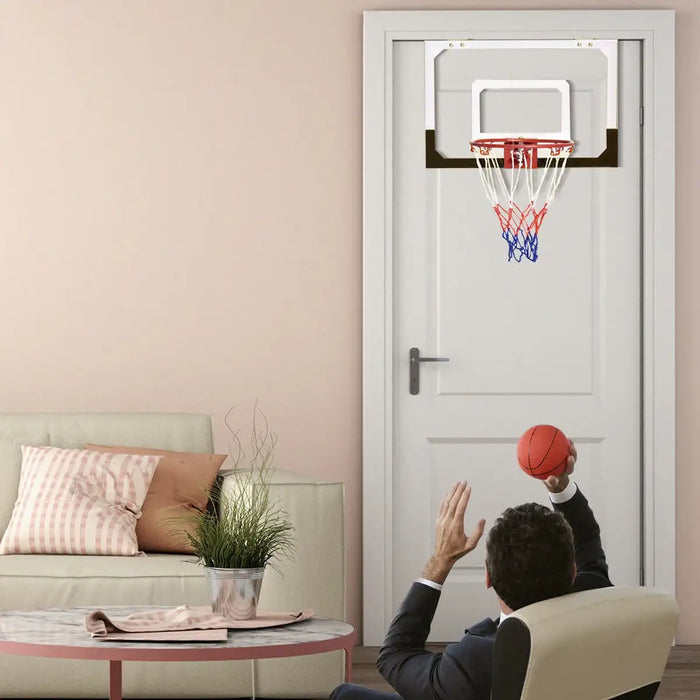 Mini Basketball Hoop Set | Indoor Door and Wall-Mounted COSTWAY - Little and Giant Explorers Costway