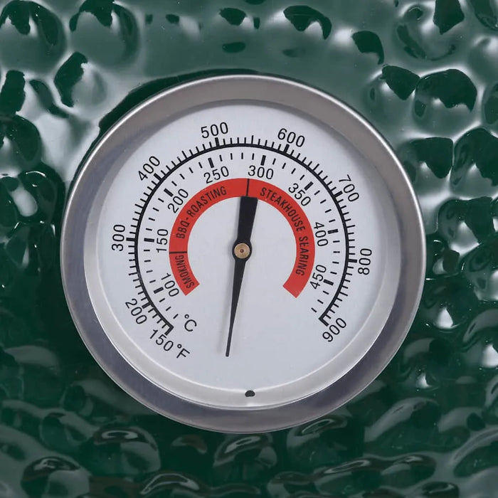 Mini Ceramic Kamado Grill – Green | 26.5cm Cooking Grid - Built-In Thermometer VIDAXL - Little and Giant Explorers vidaXL