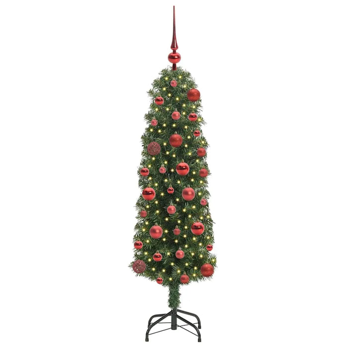 Modern Artificial Christmas Tree – 120cm Green | LED Strip Lights - 8 Flash Modes VIDAXL - Little and Giant Explorers vidaXL