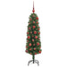 Modern Artificial Christmas Tree – 120cm Green | LED Strip Lights - 8 Flash Modes VIDAXL - Little and Giant Explorers vidaXL