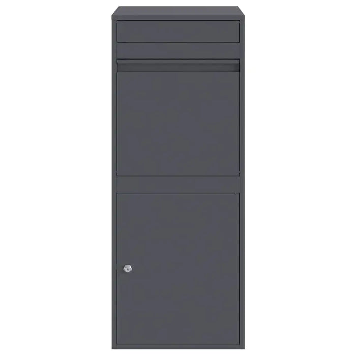 Modern Outdoor Parcel Drop Box – Secure Steel Mailbox | Contemporary Rectangular Design VIDAXL - Little and Giant Explorers vidaXL