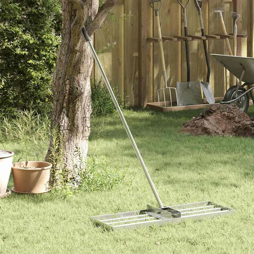 Modern Rectangular Garden Rake – Brushed Finish | Water-Resistant - Lightweight VIDAXL - Little and Giant Explorers vidaXL