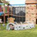 Monkey Design Kids Play Tunnel for Crawl and Climb - Little and Giant Explorers AIYAPLAY