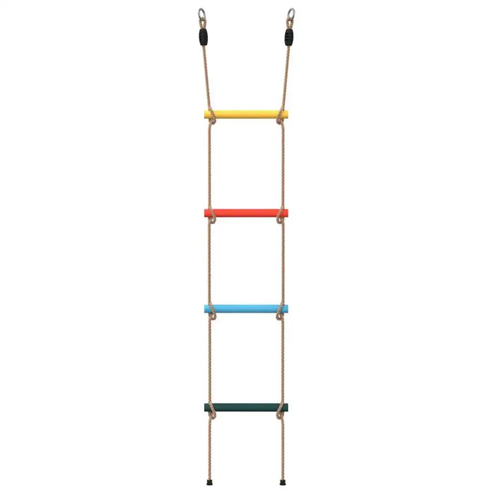 Rope Ladder for Kids with 4 Rungs - Little and Giant Explorers vidaXL