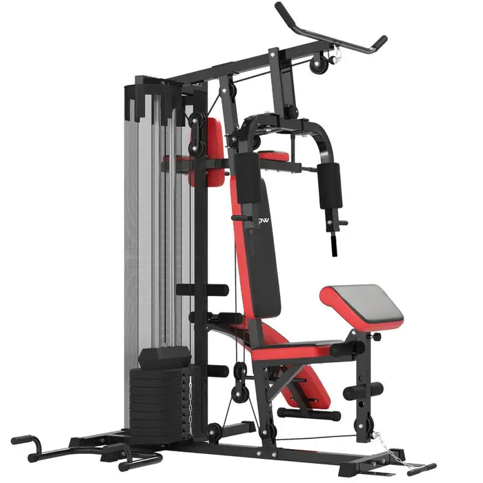 Multi-Exercise Gym Station – All-in-One Home Gym | 65kg Weight Stack SPORTNOW - Little and Giant Explorers SPORTNOW