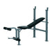 Multi-Function Weight Bench | Adjustable Barbell Rack and Leg Developer HOMCOM - Little and Giant Explorers