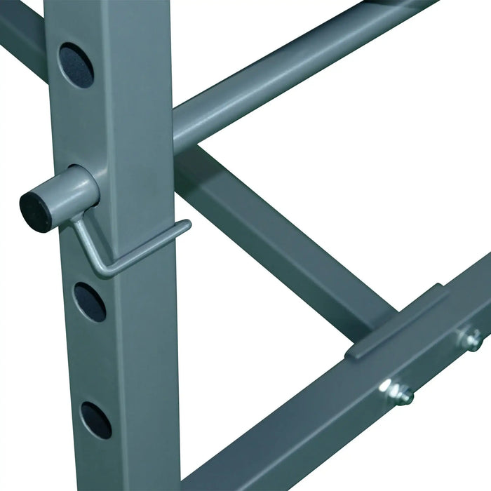 Multi-Function Weight Bench | Adjustable Barbell Rack and Leg Developer HOMCOM - Little and Giant Explorers