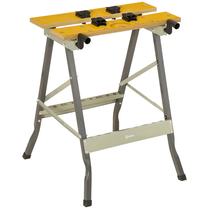 Work Bench Multi-Purpose | 4-in-1 Foldable Design with Adjustable Clamping System - Little and Giant Explorers DURHAND