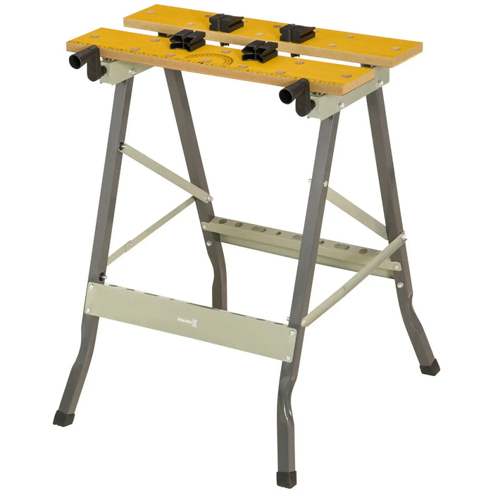 Work Bench Multi-Purpose | 4-in-1 Foldable Design with Adjustable Clamping System - Little and Giant Explorers DURHAND