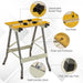 Work Bench Multi-Purpose | 4-in-1 Foldable Design with Adjustable Clamping System - Little and Giant Explorers DURHAND