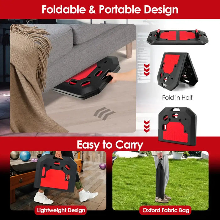 Multifunction Gym Pulley System | Cable Pulley with Handle Bar and Strap COSTWAY - Little and Giant Explorers Costway