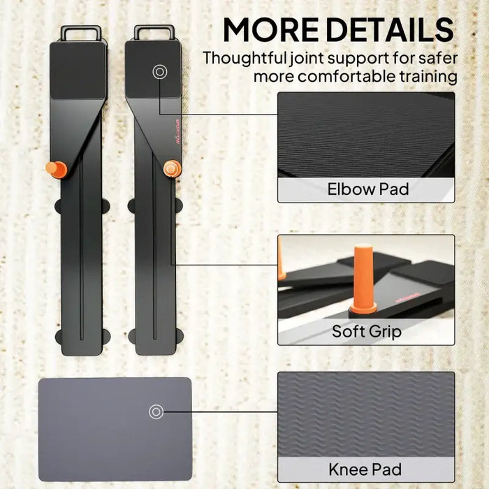 Multifunction Push-Up Board – Dual Glide Rails | Sliding and Static Movements SPORTNOW - Little and Giant Explorers SPORTNOW