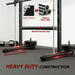 Multifunctional Gym Rack - Half Power Rack | Pull-Up Bar and Barbell Stand HOMCOM - Little and Giant Explorers HOMCOM