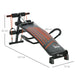 Multifunctional Sit Up Bench with Headrest - Little and Giant Explorers HOMCOM