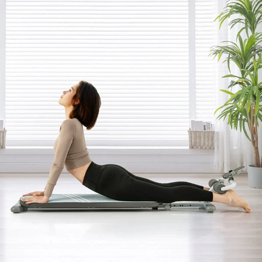 Multifunctional Training Platform - Blue | Adjustable Foldable Sit-Up Bench COSTWAY - Little and Giant Explorers Costway