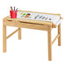 Kids Activity Table with Reversible Tabletop | Multi-Purpose Creative Workspace - Little and Giant Explorers Costway