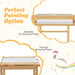 Kids Activity Table with Reversible Tabletop | Multi-Purpose Creative Workspace - Little and Giant Explorers Costway