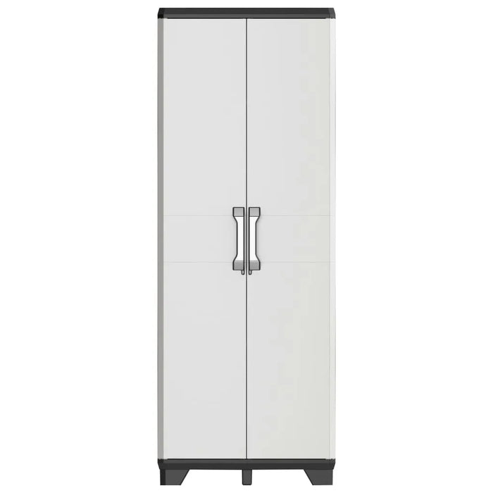 Multipurpose Storage Cabinet 'Gear' in Black and Grey 182cm - Little and Giant Explorers Keter