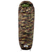 Mummy Sleeping Bag for Adults Camping 3 Seasons in Camouflage - Little and Giant Explorers vidaXL