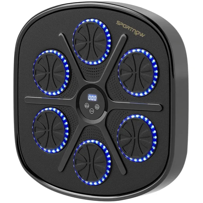 Music Boxing Machine – 9 Speeds and Modes | Bluetooth Wall-Mounted Boxing Pad SPORTNOW - Little and Giant Explorers SPORTNOW