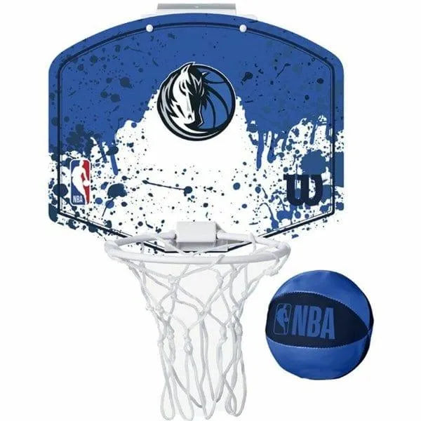 NBA Dallas Mavericks Basketball Mini Hoop - Little and Giant Explorers Wilson