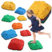 Nine-Piece Stone-Shaped Balance Stepping Stones for Kids - Little and Giant Explorers AIYAPLAY