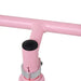 Pink no-pedal balance bike adjustable handlebar with lightweight metal frame