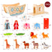 Noah’s Ark Playset | Wooden Storytelling Toy - 13 Animal Figures and Ark SOKA® - Little and Giant Explorers SOKA Play Imagine Learn