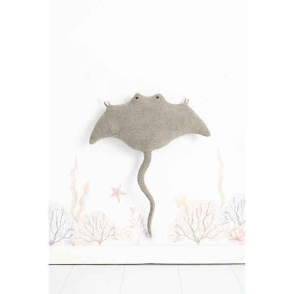 Océano Grey Manta Ray Blanket - Little and Giant Explorers Crochetts