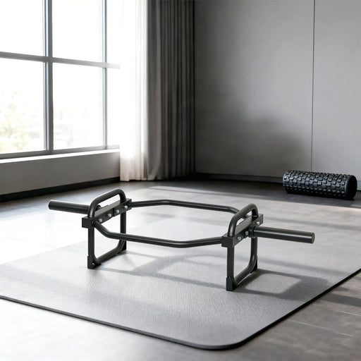 Olympic Trap Bar – Hex Deadlift Bar with Raised Handles | 300kg Capacity SPORTNOW - Little and Giant Explorers