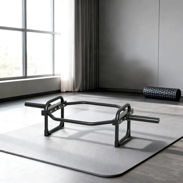 Olympic Trap Bar – Hex Deadlift Bar with Raised Handles | 300kg Capacity SPORTNOW - Little and Giant Explorers