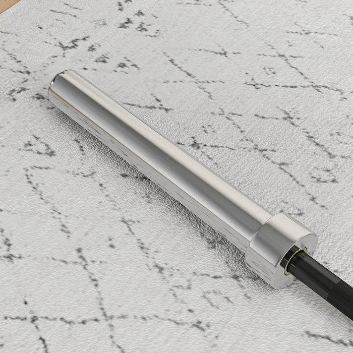 210cm Olympic Barbell Bar for 5cm Weight Plates with Spring Clips 20kg - Little and Giant Explorers SPORTNOW