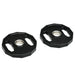 Olympic Weight Plates | Set of 2 x 10kg Rubber-Coated Plates SPORTNOW - Little and Giant Explorers SPORTNOW
