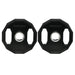 Olympic Weight Plates | Set of 2 x 10kg Rubber-Coated Plates SPORTNOW - Little and Giant Explorers SPORTNOW