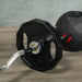 Olympic Weight Plates | Set of 2 x 10kg Rubber-Coated Plates SPORTNOW - Little and Giant Explorers SPORTNOW