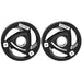 Olympic Weight Plates | Set of 2 x 5kg Rubber-Coated Plates SPORTNOW - Little and Giant Explorers SPORTNOW