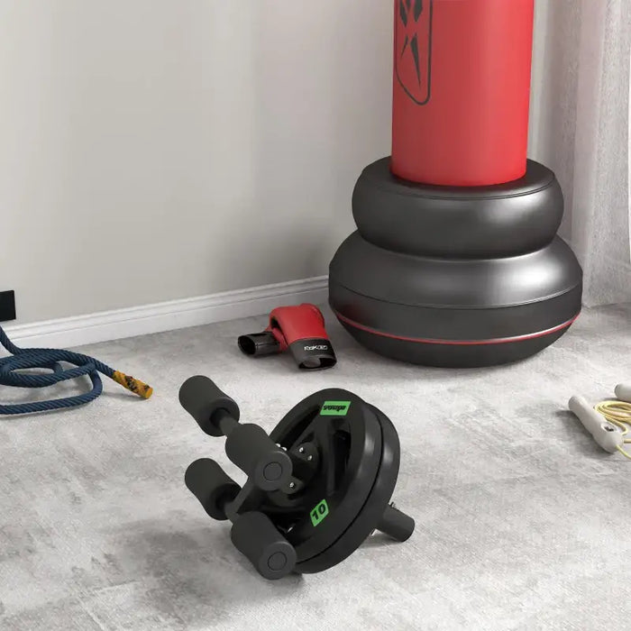 Olympic Weight Plates | Set of 2 x 5kg Rubber-Coated Plates SPORTNOW - Little and Giant Explorers SPORTNOW