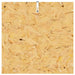 OSB (oriented strand board) panel with a textured surface