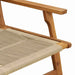 Outdoor Bench Beige Solid Acacia Wood | Chic Rope Design and Modern Styling | VIDAXL - Little and Giant Explorers vidaXL
