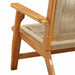 Outdoor Bench Beige Solid Acacia Wood | Chic Rope Design and Modern Styling | VIDAXL - Little and Giant Explorers vidaXL