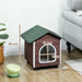 Outdoor Cat House | Weatherproof Shelter - Insulation, Cushion and Raised Base PAWHUT - Little and Giant Explorers PawHut